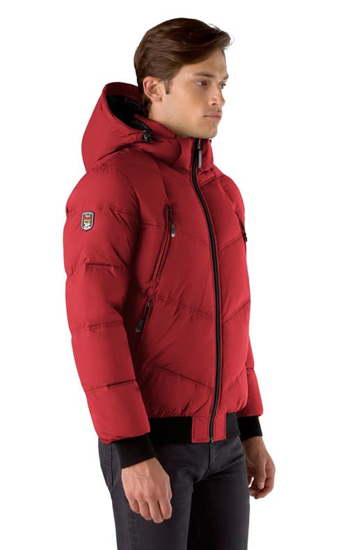 Triple F.a.t. Goose Down Puffer In Red