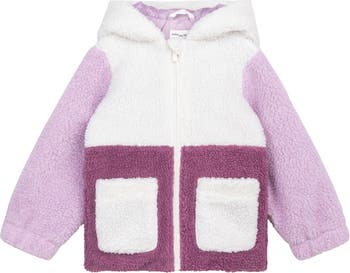 The North Face Kids' Denali Colorblock Water Repellent Fleece Jacket