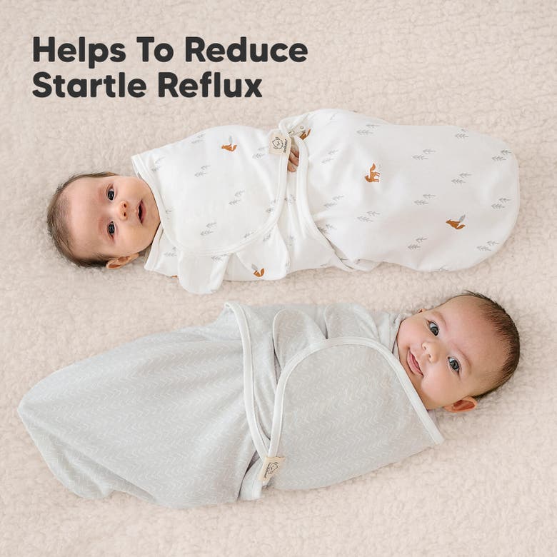 Shop Keababies 3-pack Soothe Zippy Swaddle Wrap In Forest