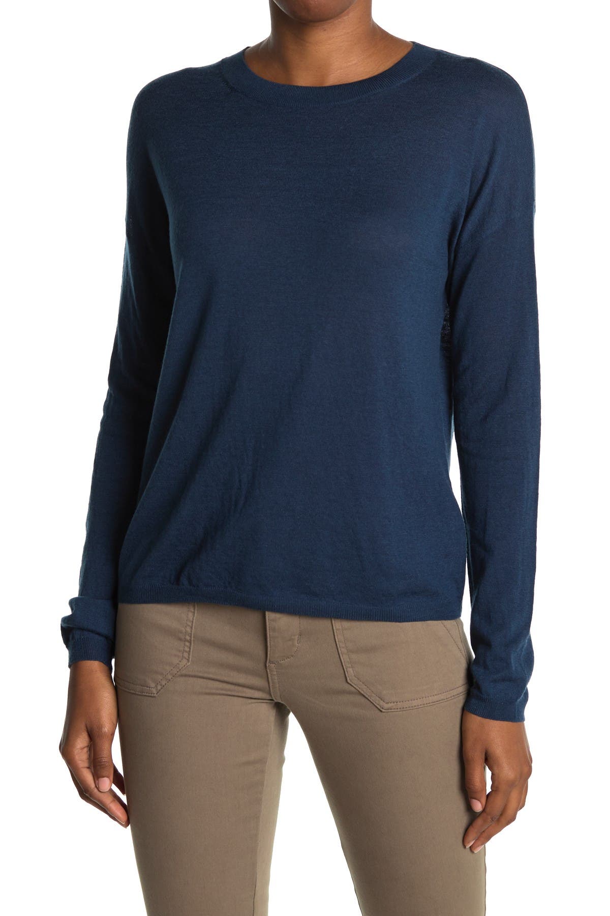 vince long sleeve pullover