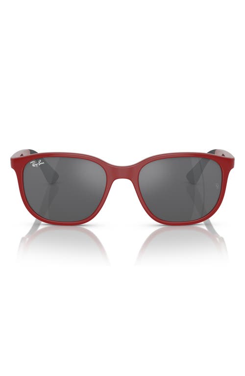 Ray Ban Ray-ban Kids' 48mm Square Sunglasses In Red