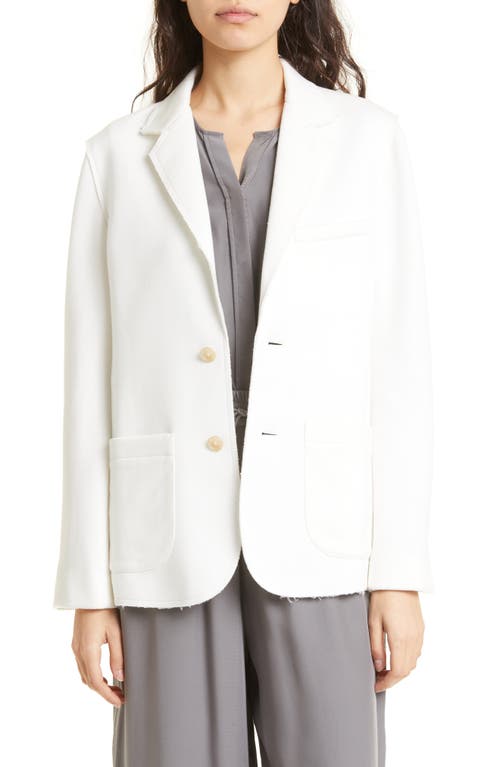 ATM Anthony Thomas Melillo Relaxed Blazer Chalk at Nordstrom,