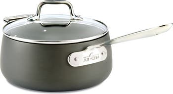 All-Clad HA1 Hard Anodized 3.5-Quart Nonstick Saucepan with Lid | Nordstrom