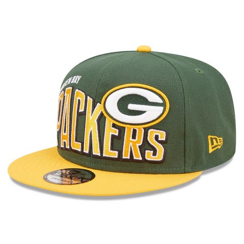 Green Bay Packers New Era 2022 NFL Draft 9FIFTY Snapback Adjustable Hat -  Black/Green