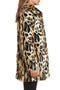 Kensie Leopard Spot Reversible Faux Fur Coat | Nordstrom