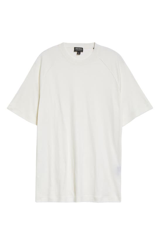 ZEGNA ZEGNA HIGH PERFORMANCE™ SHORT SLEEVE WOOL T-SHIRT