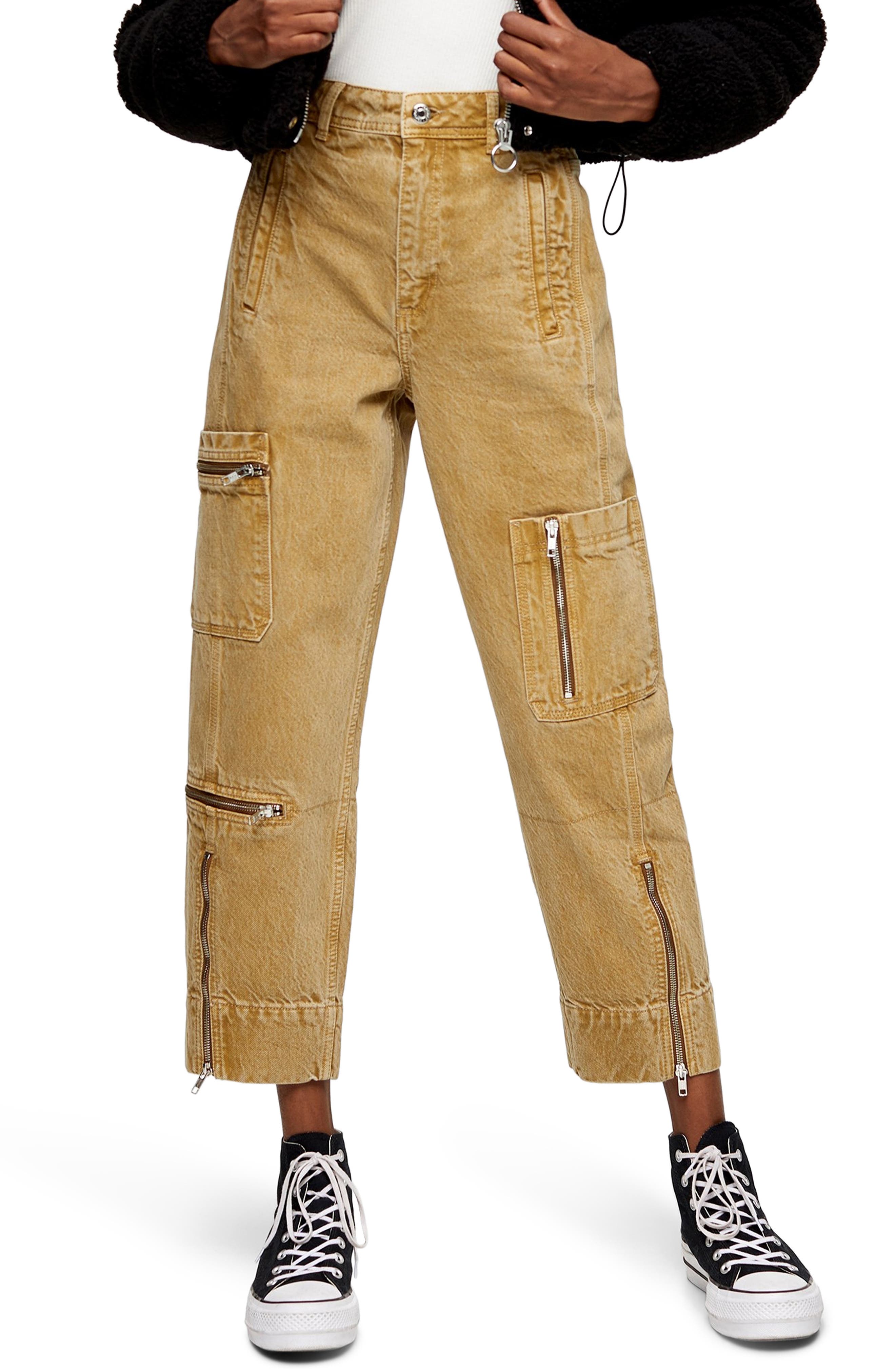 topshop utility jeans