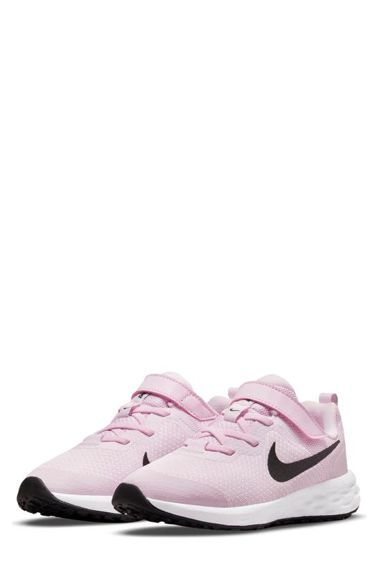 Nike Kids' Revolution Sneaker In Pink Foam/ Black