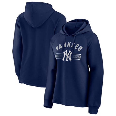 New York Yankees Refried Apparel Women's Hoodie Dress - Heathered