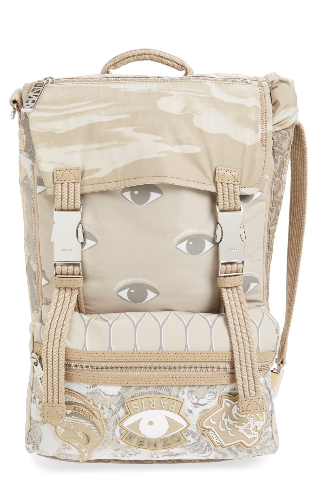 kenzo multi icon backpack