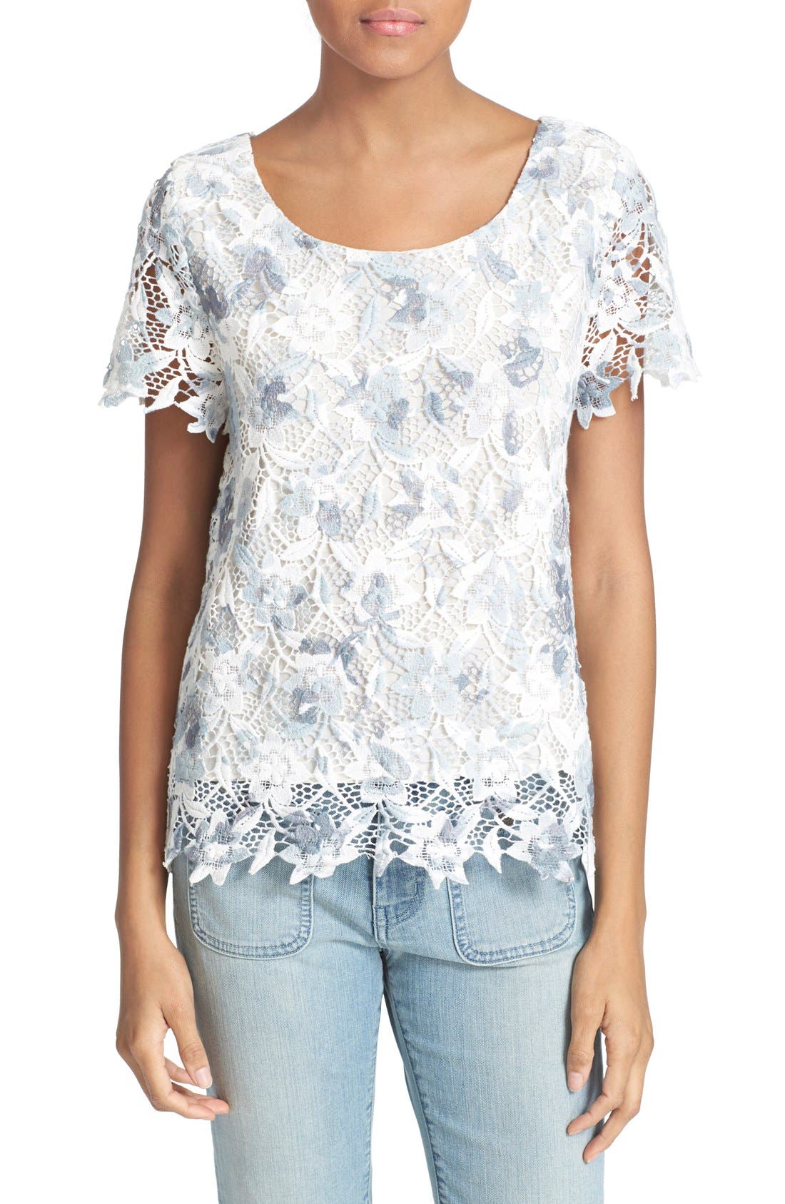 Joie 'Devine B' Lace Top | Nordstrom