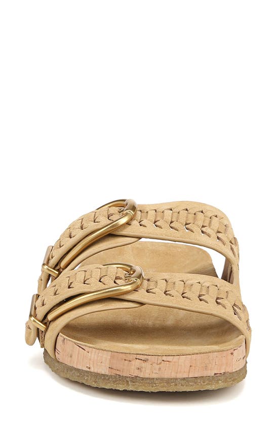 Veronica Beard Paige Buckle Sandal In Desert