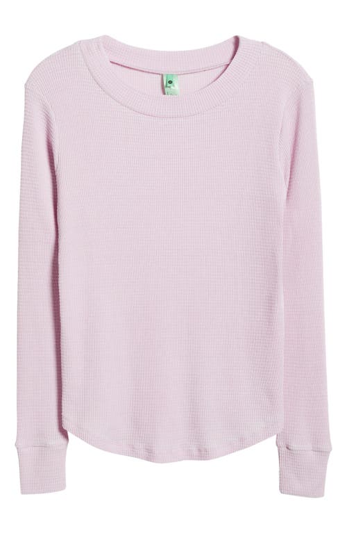 Honeydew Under The Stars Waffle Knit Pajama Top In Lavender