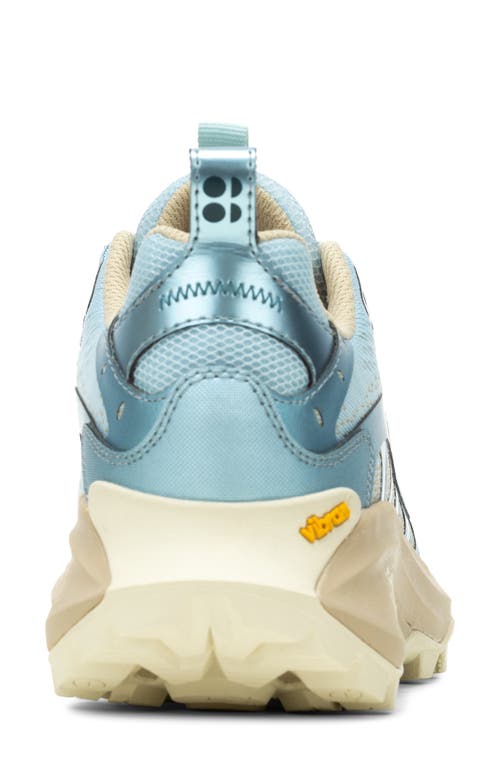 Merrell Moab Speed 2 Low Top Hiking Shoe In Breeze Blue
