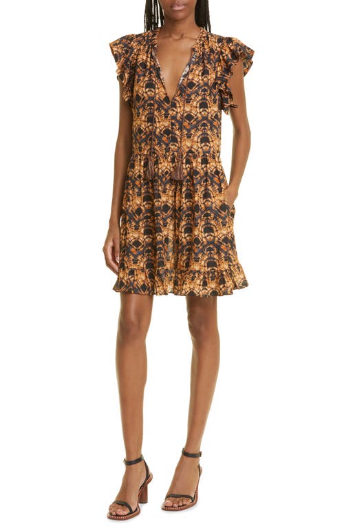 Ulla Johnson Lina Cotton Blend Cover-Up Dress in Constellation