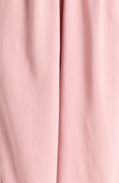 Nordstrom Plunge Neck Jumpsuit In Pink Zephyr