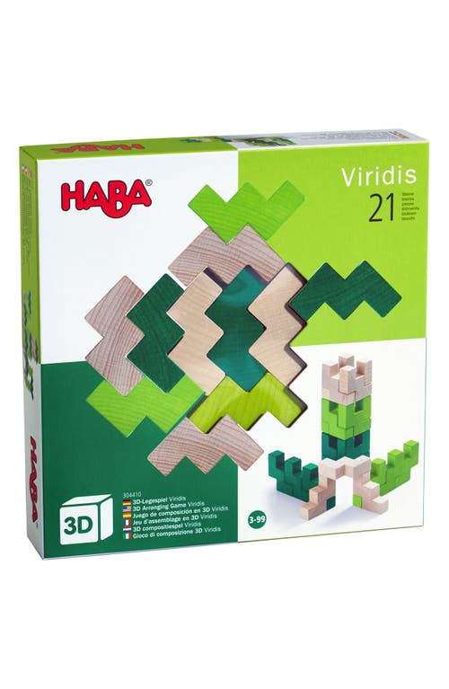 HABA Virdis Building Blocks in Green Multi at Nordstrom