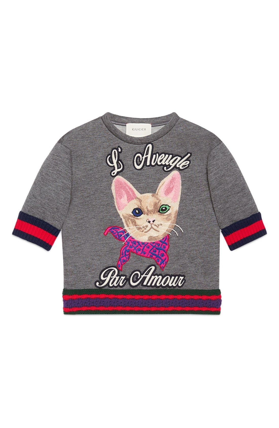gucci girls jumper