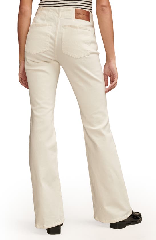 Shop Lucky Brand Sweet Flare Jeans In Bright White