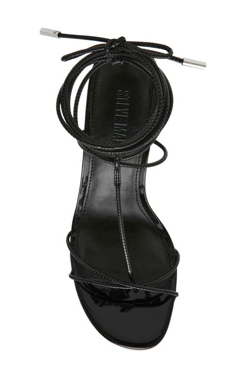 Shop Steve Madden Temptation Strappy Sandal In Black