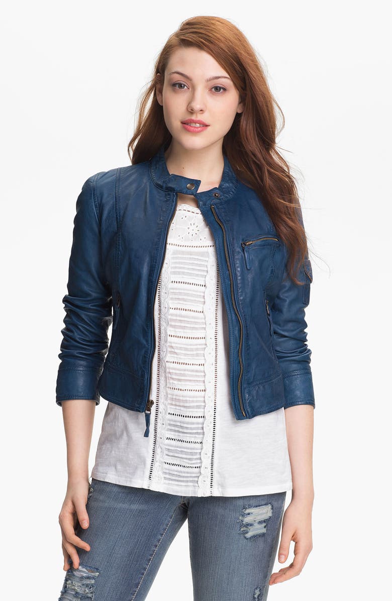 Lucky Brand Belden Leather Jacket Nordstrom
