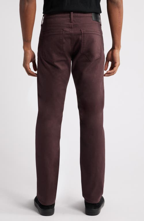 Mavi Jeans Jake Modern Slim Fit 5-pocket Pants In Burgundy Athletic