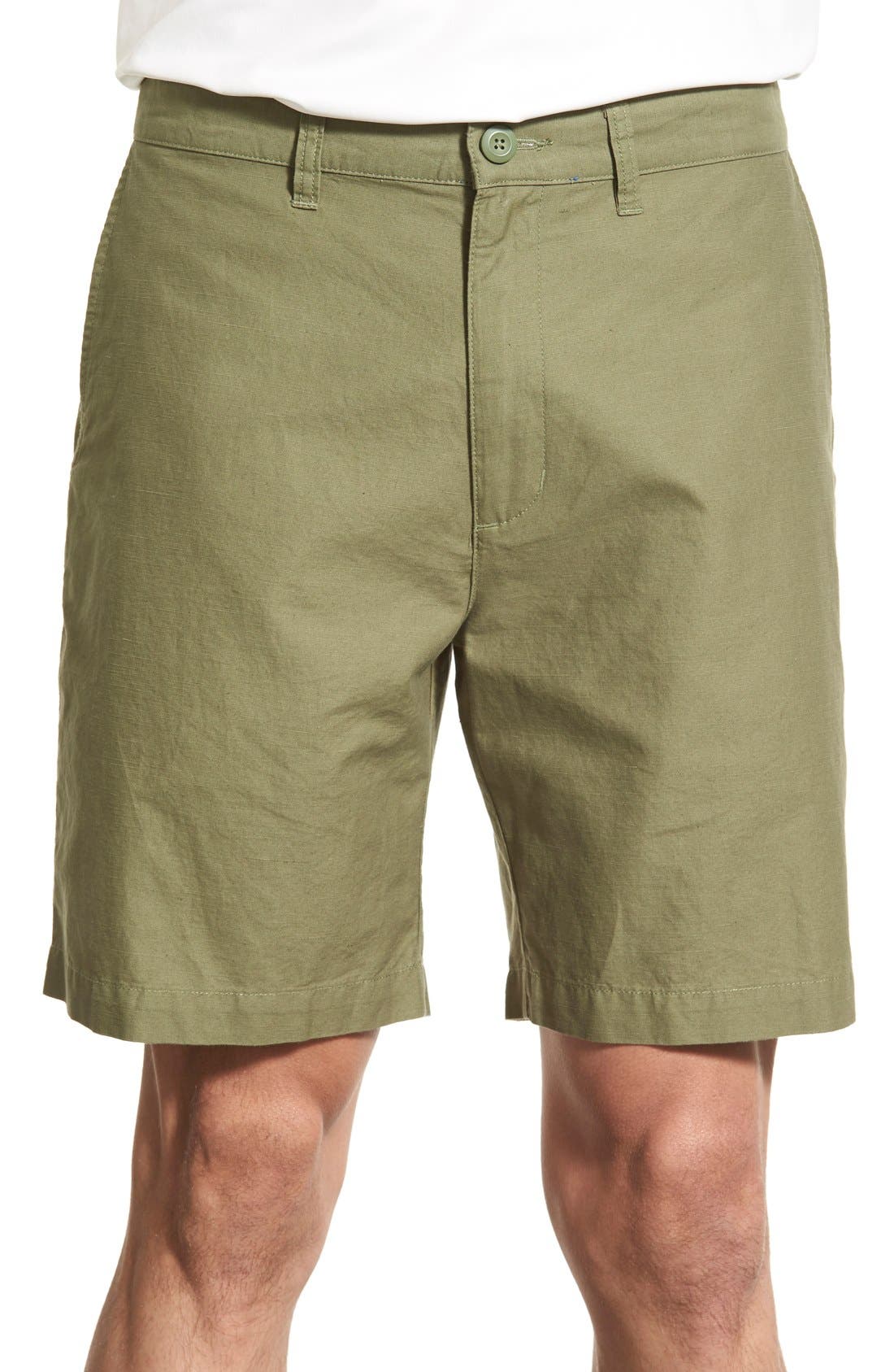 Patagonia Flat Front Woven Organic Cotton & Hemp Shorts Nordstrom