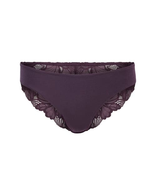 Shop Adore Me Harlowe Bikini Panties In Dark Purple