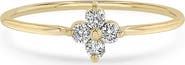 Zoë Chicco Floral Diamond Ring