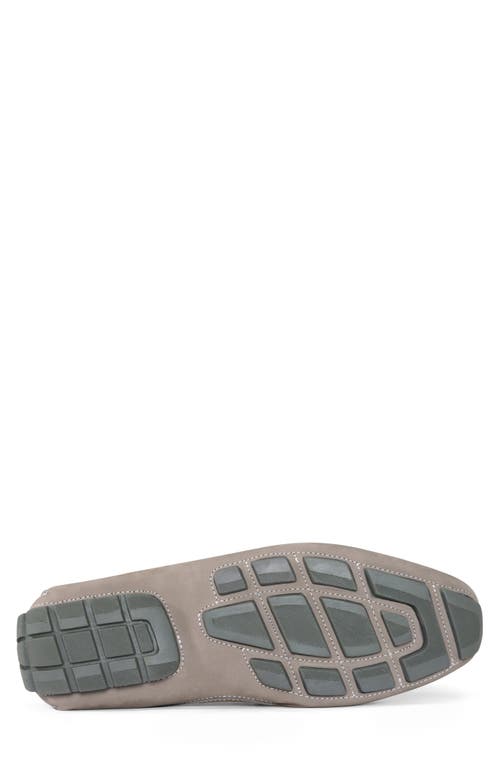Donald Pliner Damiano Woven Moc Toe Loafer In Light Gray/lgy