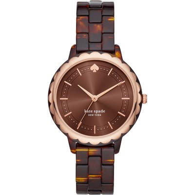 Kate Spade New York Morningside Acetate Bracelet Watch,
