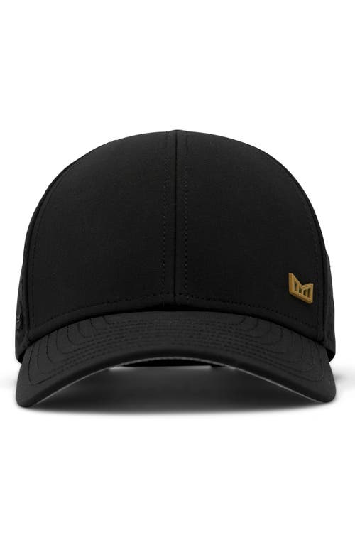 Melin A-game Icon Hydro Performance Snapback Hat In Black/gum