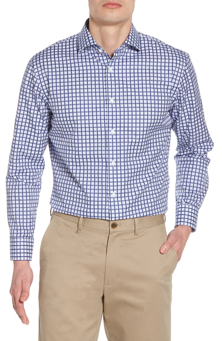 Nordstrom Men's Shop Trim Fit Check Dress Shirt | Nordstrom