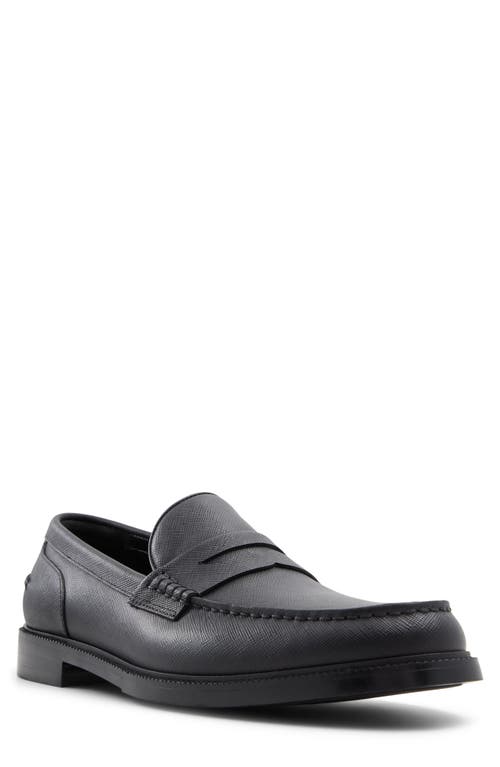 ALDO Kieran Penny Loafer in Black 