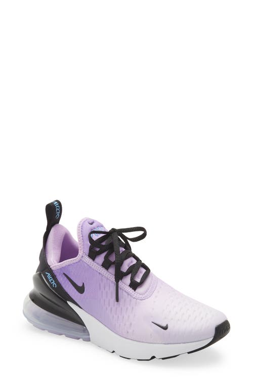 Nike Air Max 270 Sneaker in Lilac Black Blue Grape Smart Closet