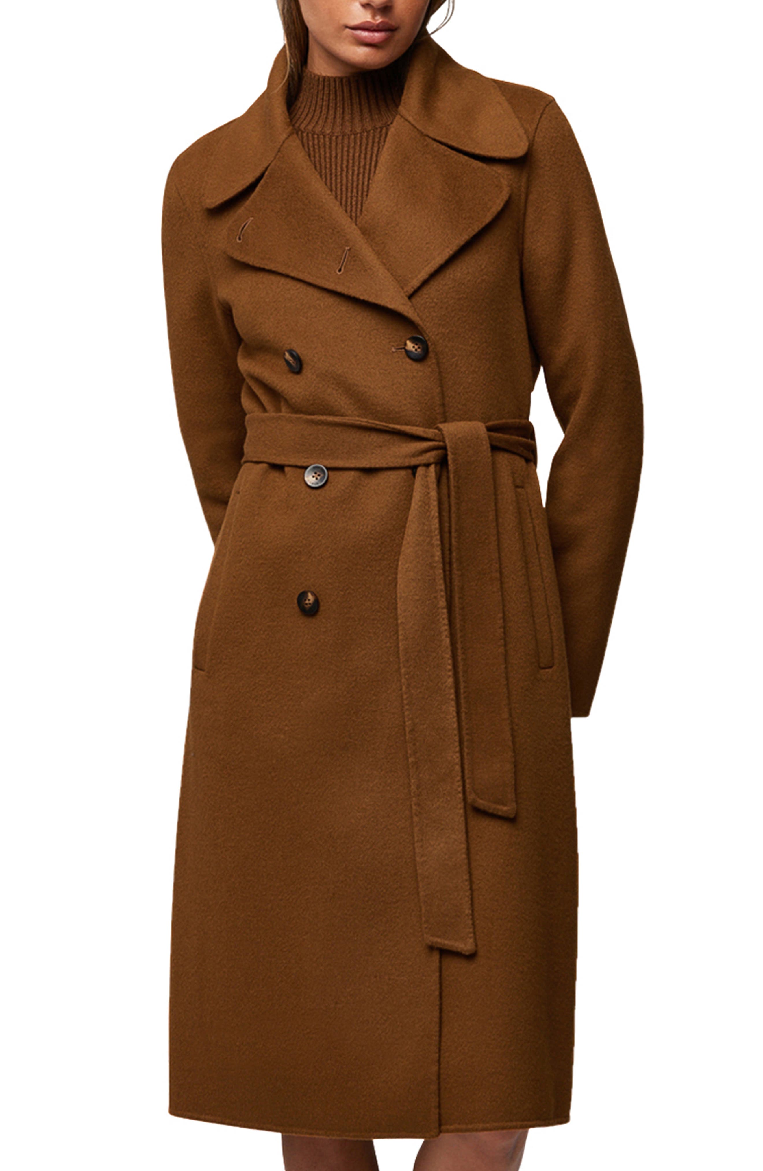 Soia \u0026 Kyo Anna Wool Blend Trench Coat 