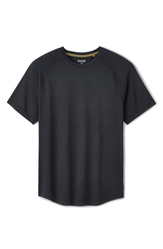 Shop Rhone Atmosphere Goldfusion® Peformance T-shirt In Black Heather
