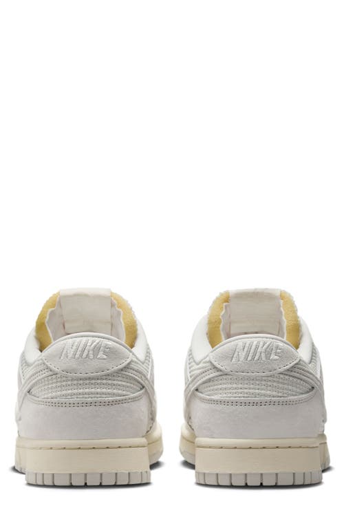 Shop Nike Dunk Low Basketball Sneaker In Phantom/light Bone/sail