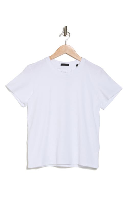 Shop Atm Anthony Thomas Melillo Heavyweight Cotton T-shirt In White