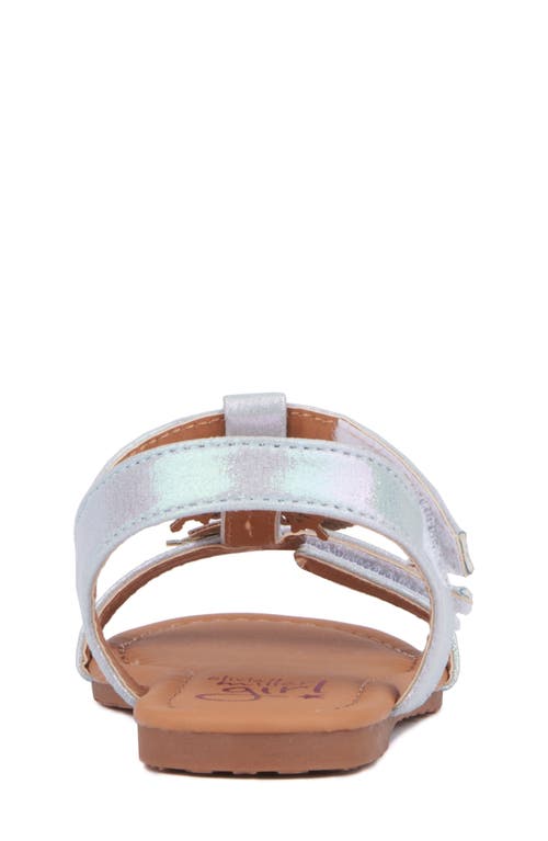 Olivia Miller Kids' Butterfly Ankle Strap Sandal In Purple