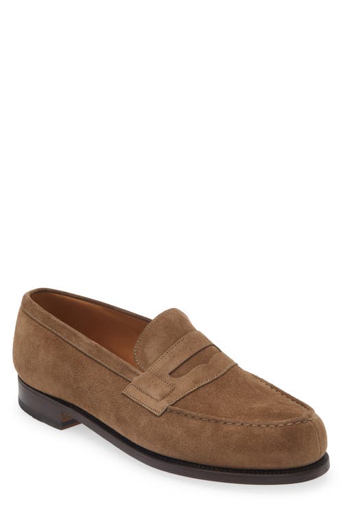 180 Suede Loafer in Taupe