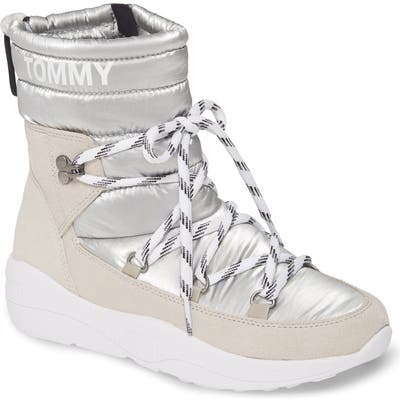 Tommy Jeans Diane Boot - White