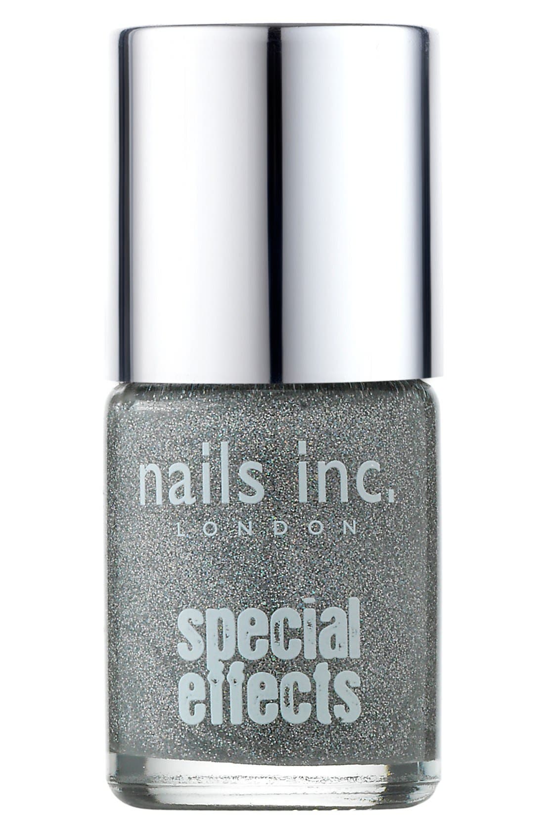 nails inc. London 'Special Effects Electric Lane' Holographic Top