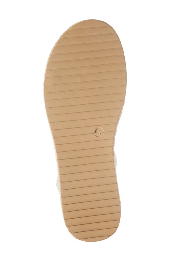 Nordstrom Kids' Bren Espadrille Wedge Sandal In White