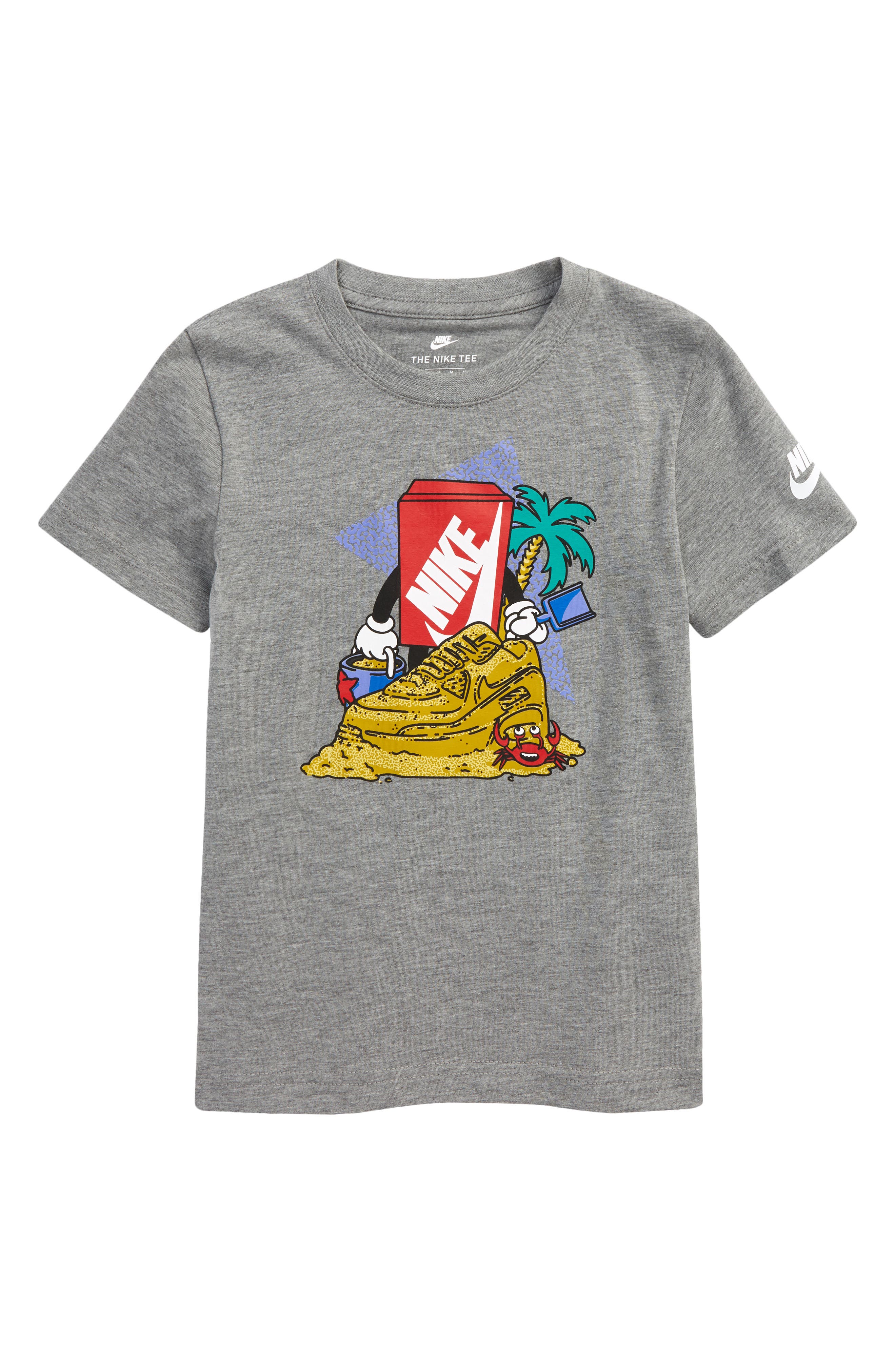 sand color graphic tee