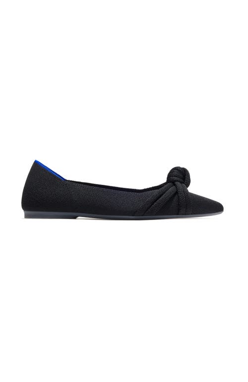 Shop Rothys Rothy's The Knot Point Ii In Black