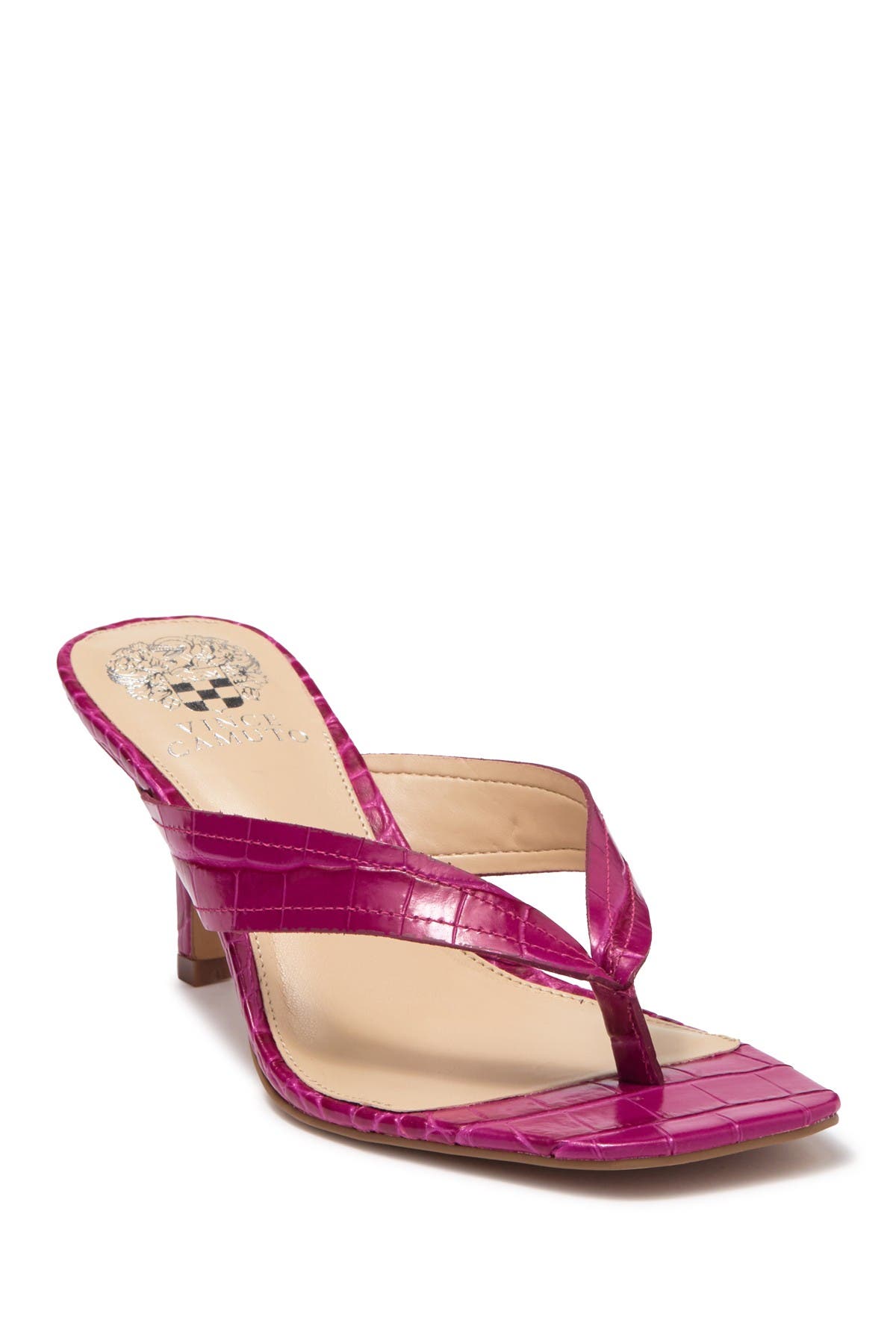 Vince Camuto Saresta Thong Sandal In Dkpink 02 ModeSens