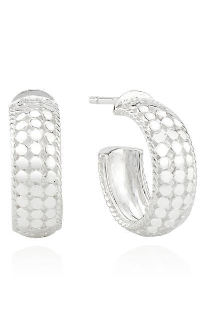 Anna Beck SMALL DOME HOOP EARRINGS