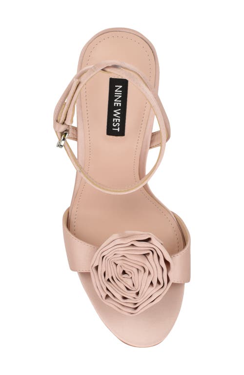 Shop Nine West Neve Ankle Strap Sandal In Pink