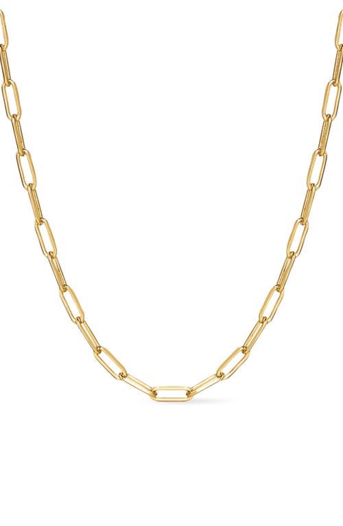 Shop Ana Luisa Link Chain Necklace In Gold